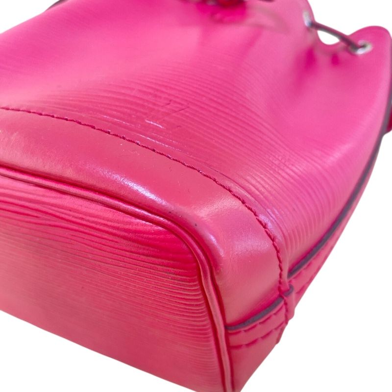 Louis Vuitton Nano Noe M42573 Pink Epi Leather Shoulder Bag
