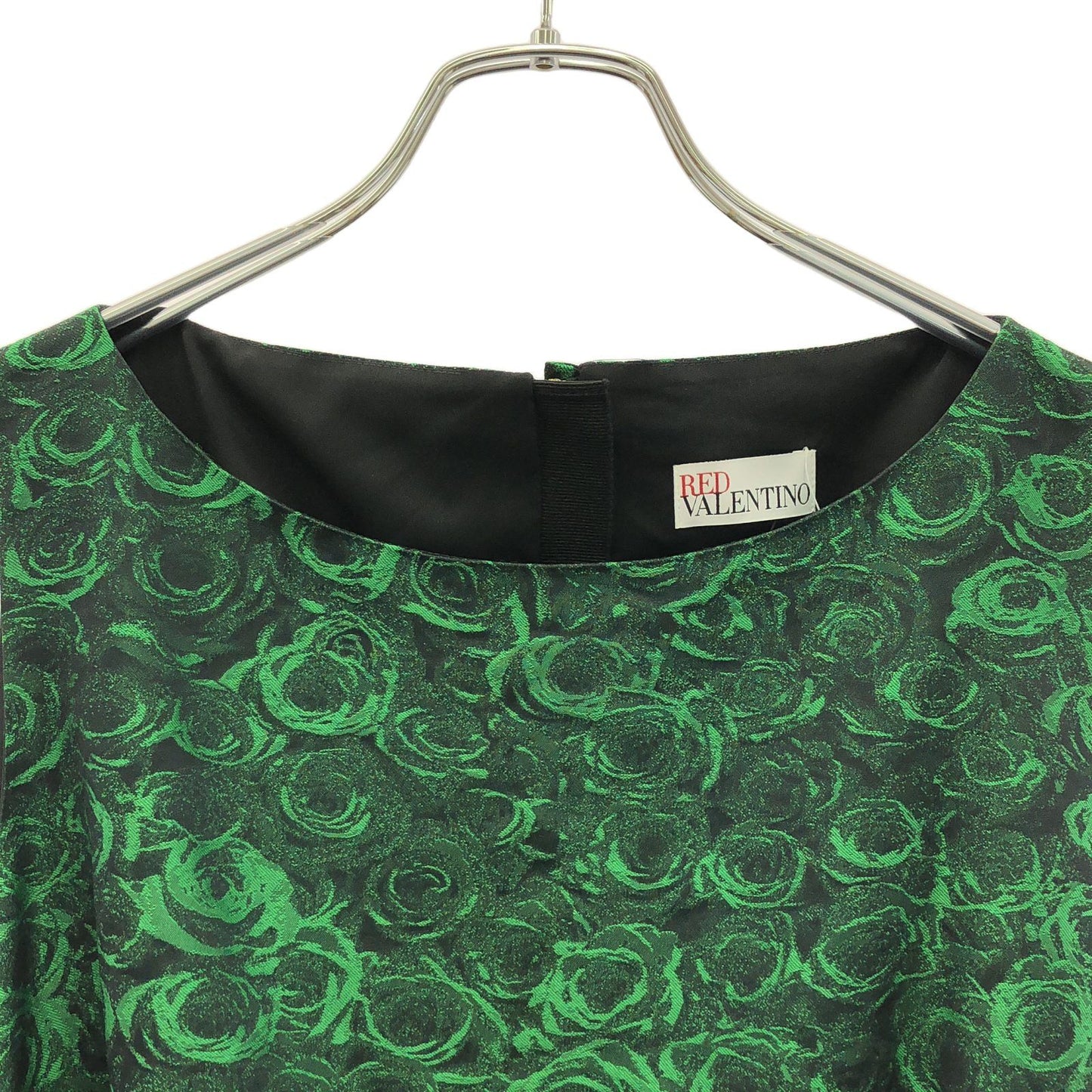 RED VALENTINO Green Dress - Timeless Elegance for the Modern Woman