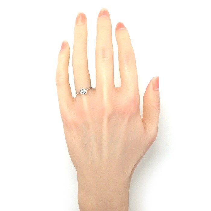 DAMIANI Marguerita Ring in 18K White Gold with Diamonds