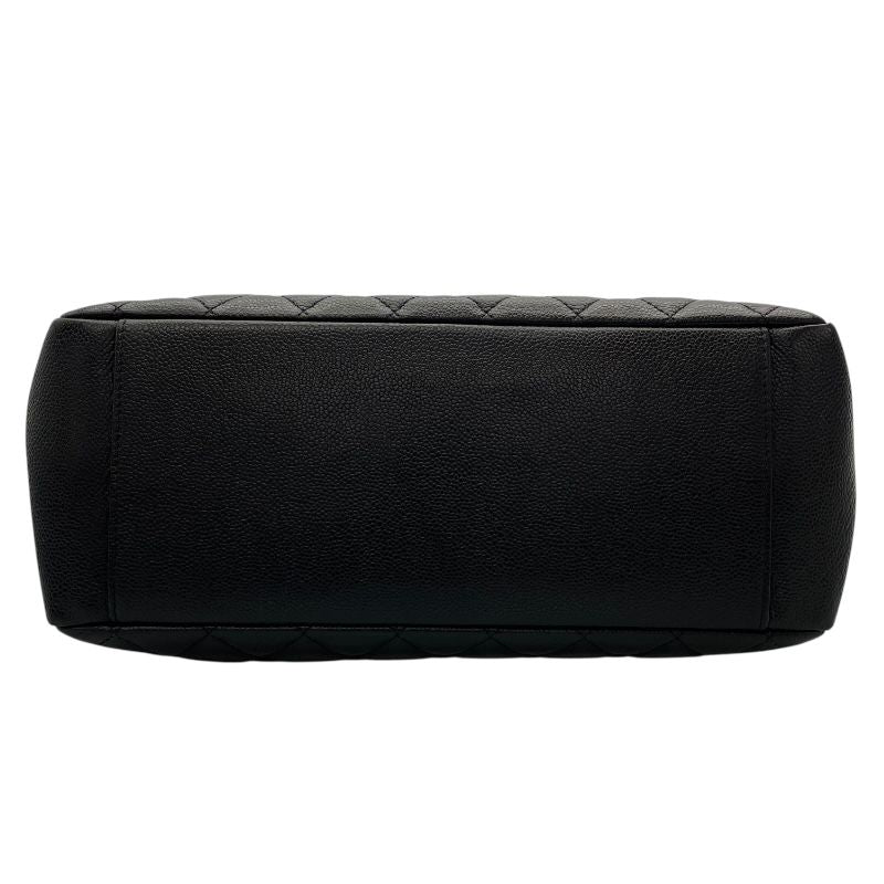 CHANEL GST Tote A50995 - Black Caviar Skin with Gold Hardware