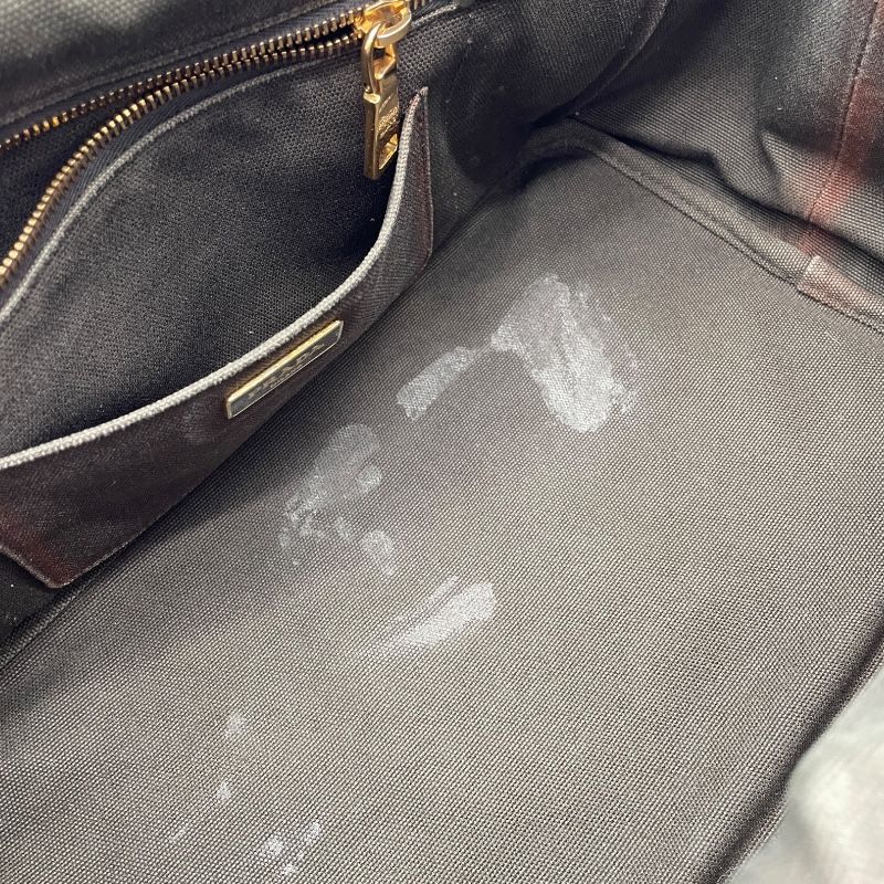 PRADA Canvas Kanapa Tote Bag in Khaki - Timeless Elegance