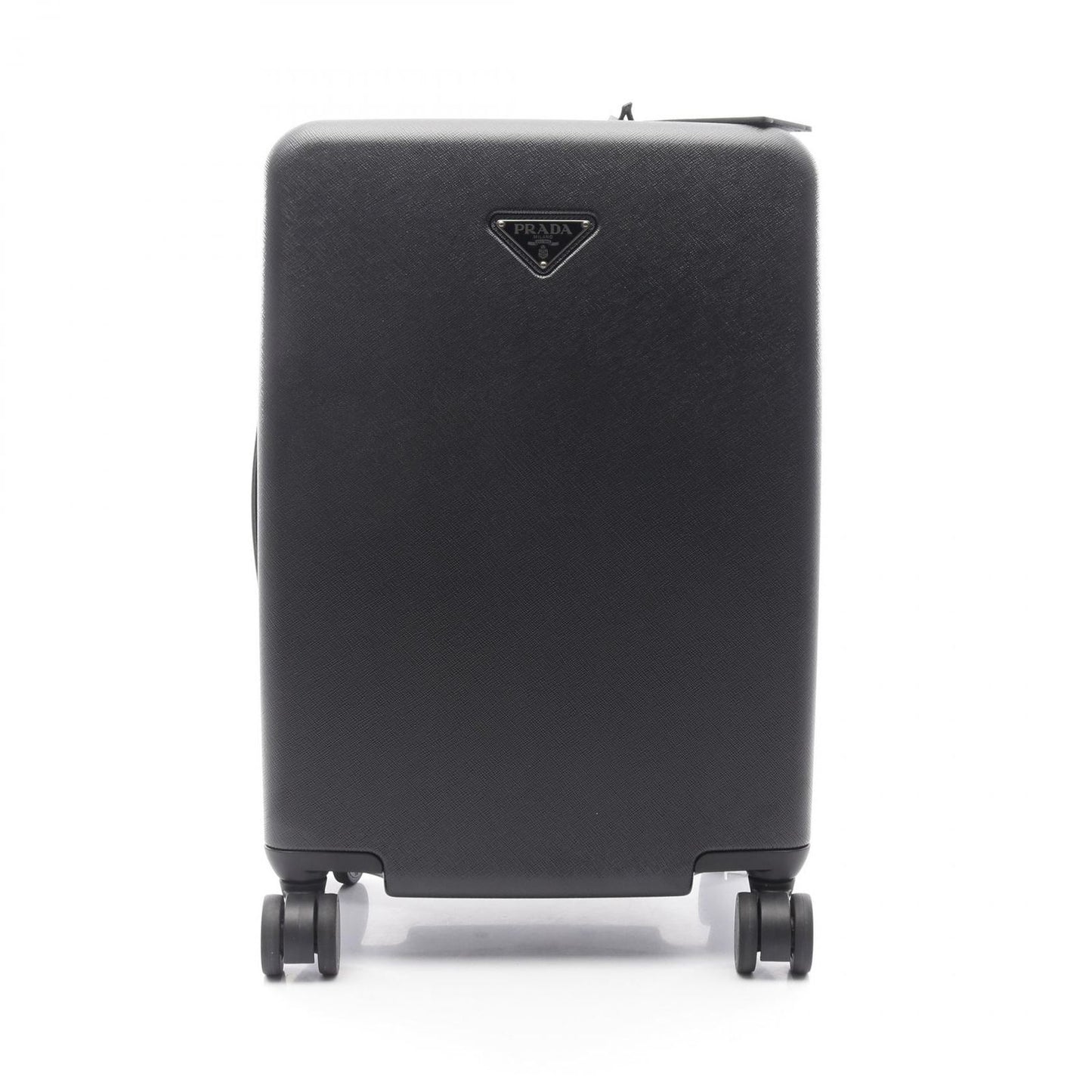 PRADA Policarbonato Trolley Carry-On - Black Saffiano Leather