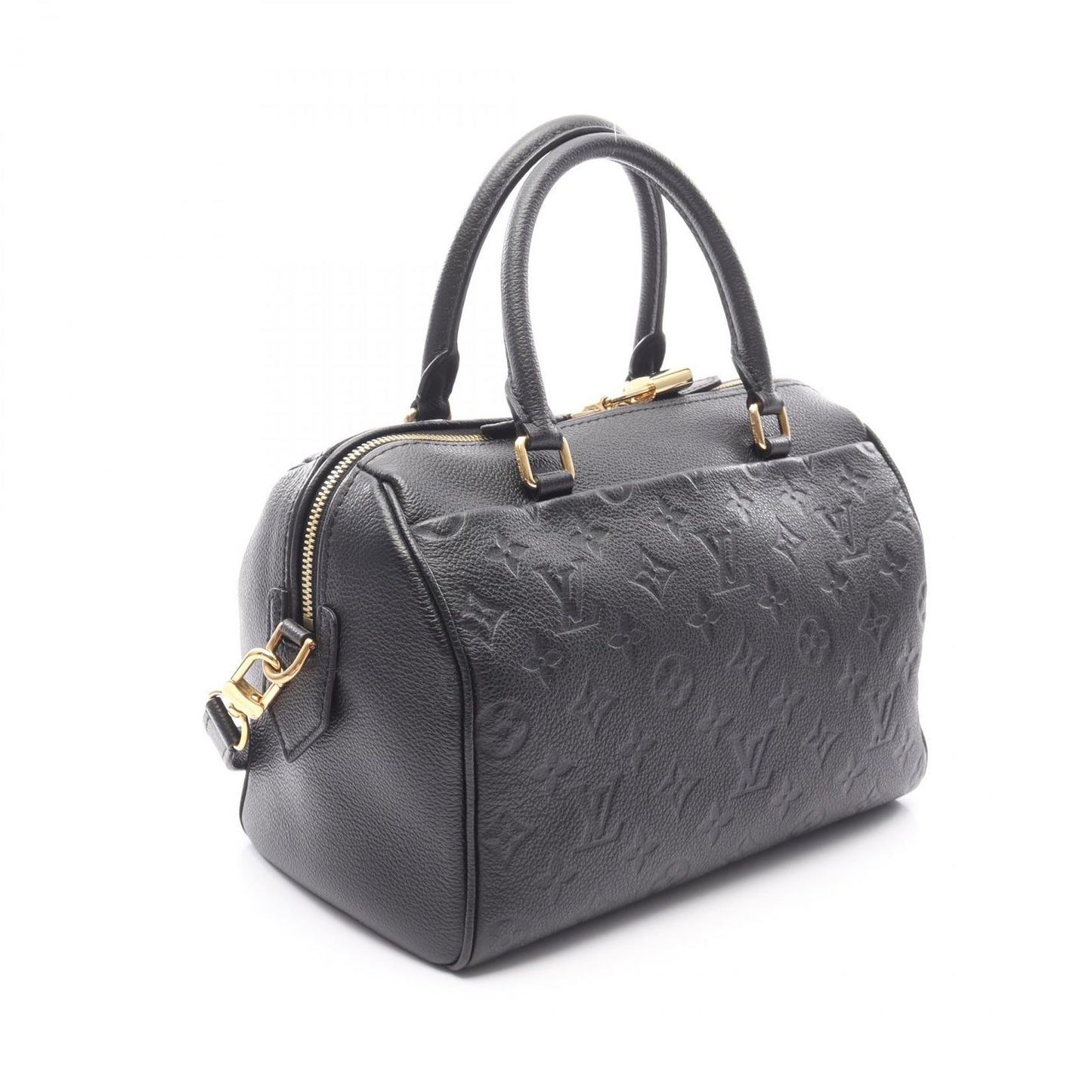 Louis Vuitton Speedy Bandoulière 25 NM Handbag in Noir Leather