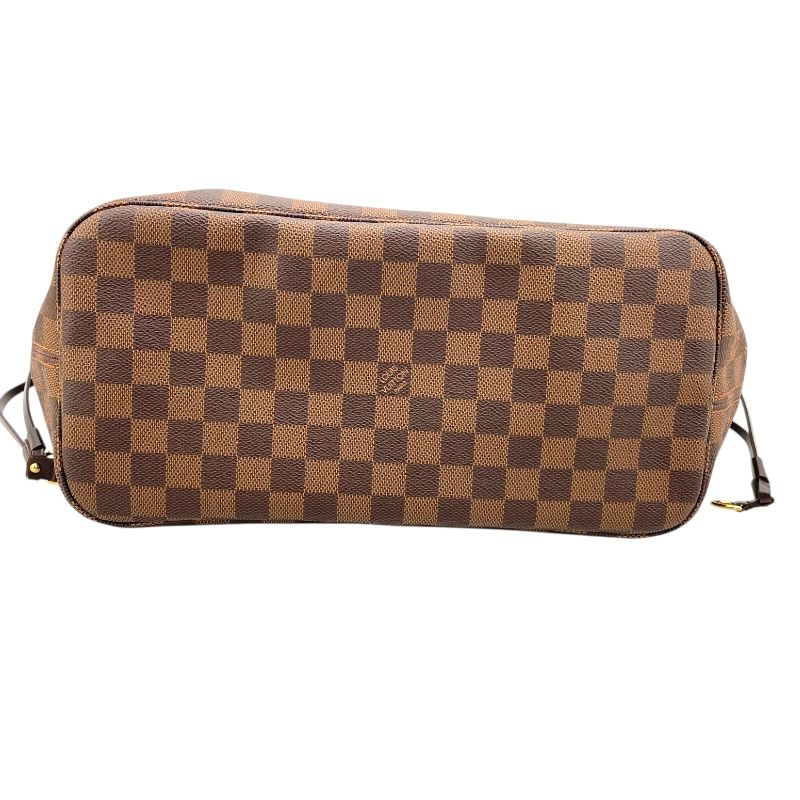Louis Vuitton Neverfull MM Damier Brown Tote Bag - Timeless Elegance
