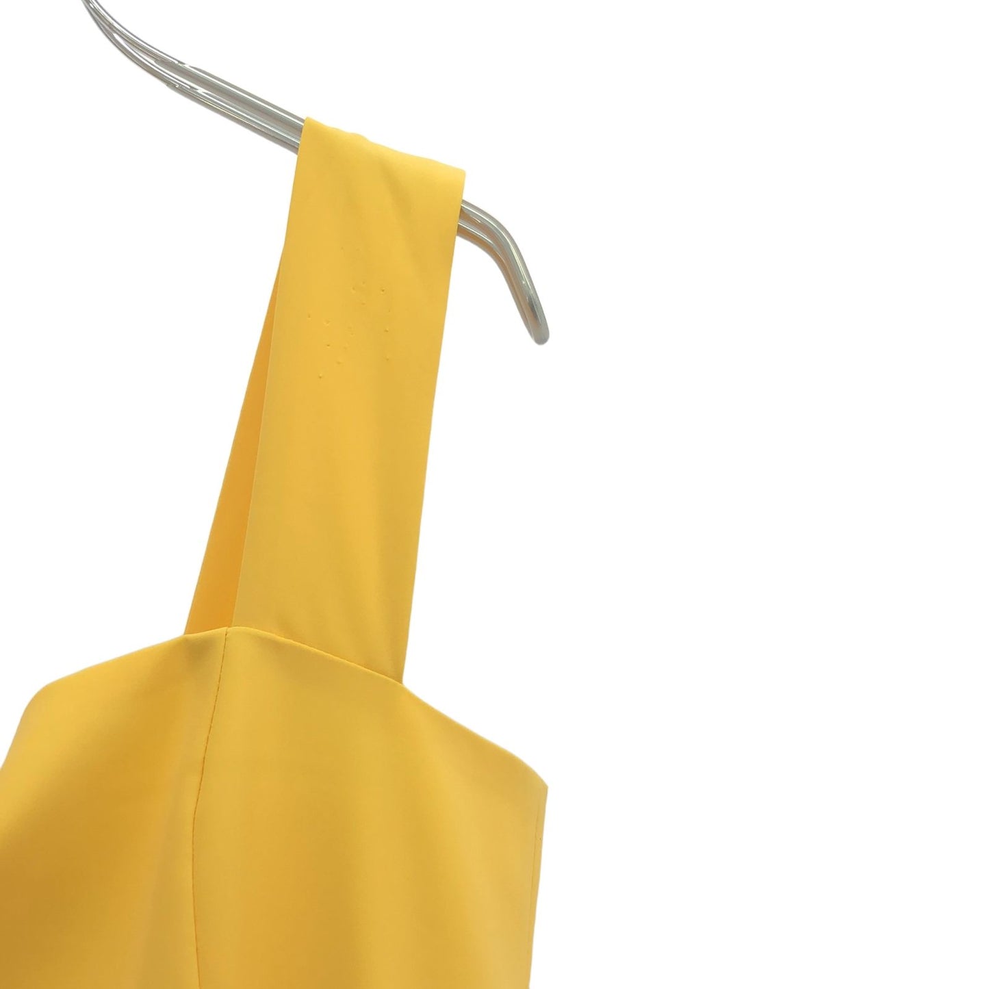 FOXEY NEW YORK Elegant Yellow Strap Dress - Timeless Sophistication