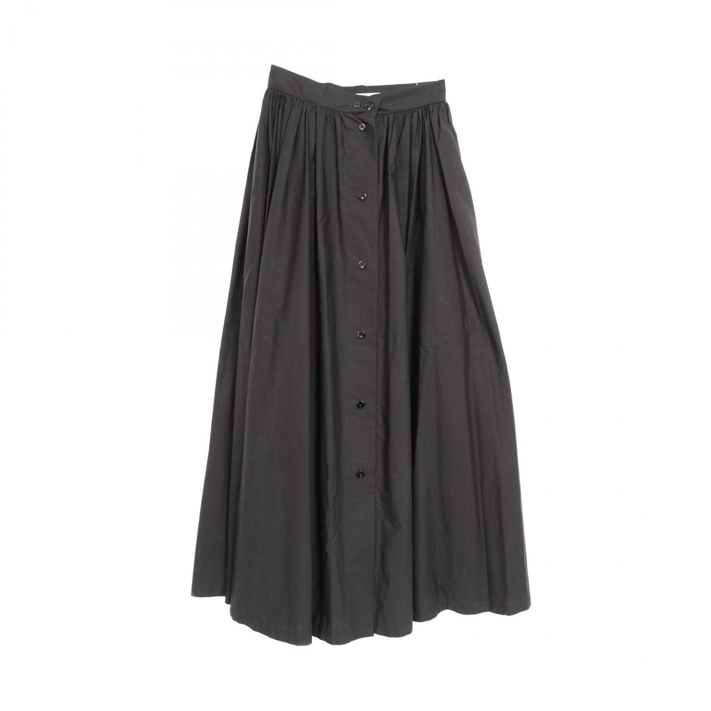 PATOU Black Cotton Skirt - Timeless Elegance for the Modern Woman