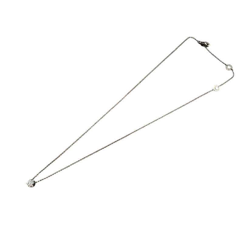 BVLGARI Corona Necklace in 750WG - Exquisite Silver Elegance