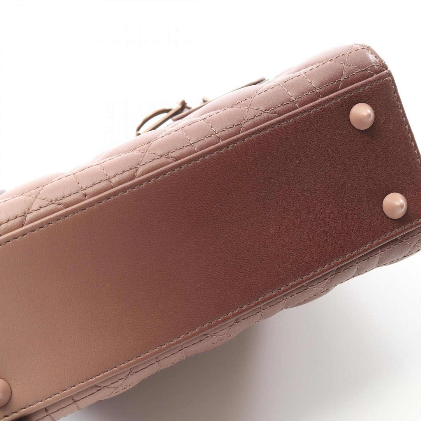 Dior Lady Dior Small Cannage Handbag in Brown Gradient Leather