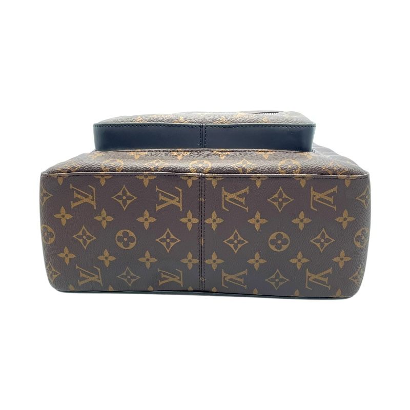 Louis Vuitton Josh M41530 Monogram Macassar Backpack - Brown/Silver
