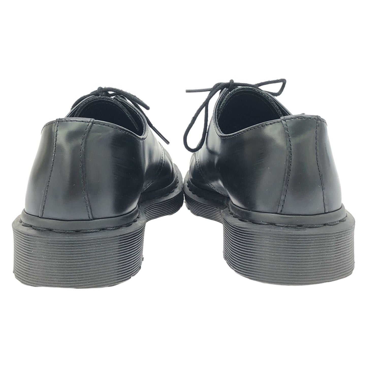 Dr. Martens Classic Black Leather Unisex Shoes - Timeless Elegance
