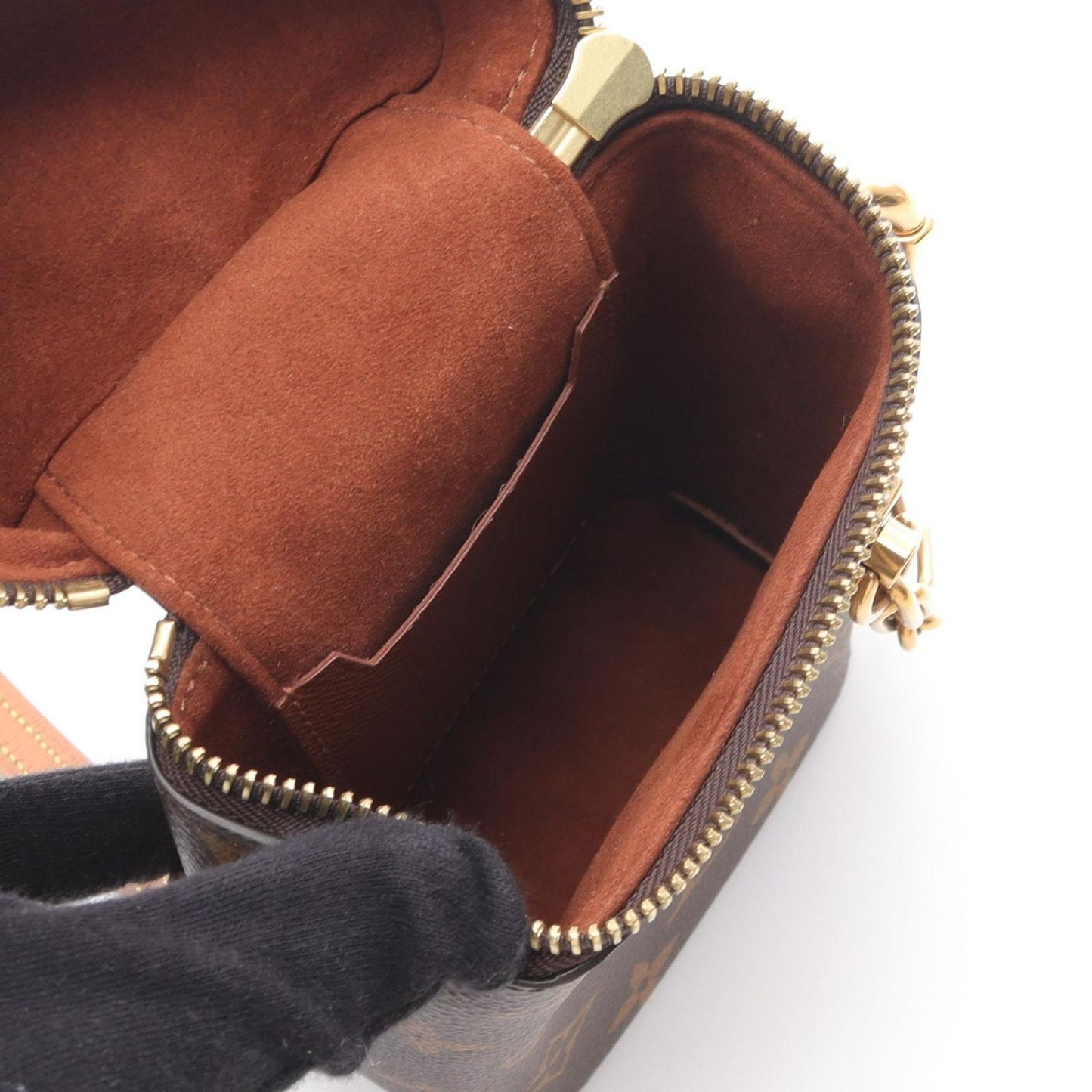 Louis Vuitton Monogram Fawn Box Shoulder Bag - Timeless Elegance