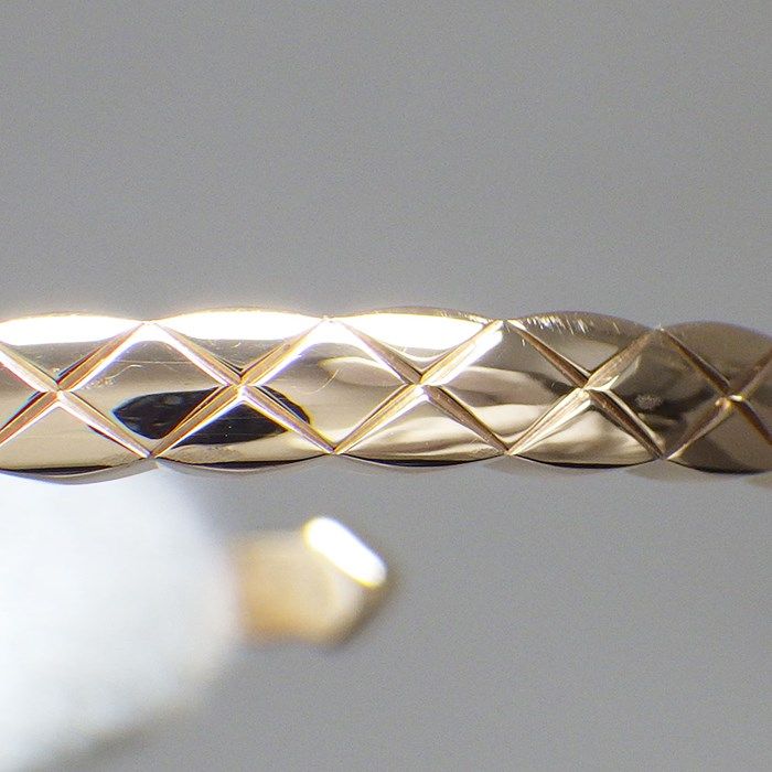 CHANEL Coco Crush Bracelet in K18 Pink Gold - Timeless Elegance