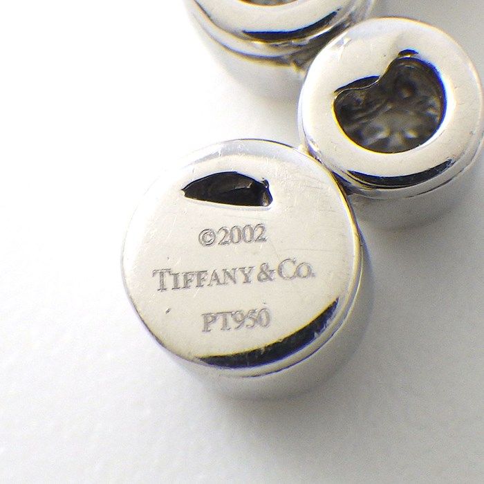 Tiffany & Co. Bubble Necklace with 5-Point Diamond in Platinum