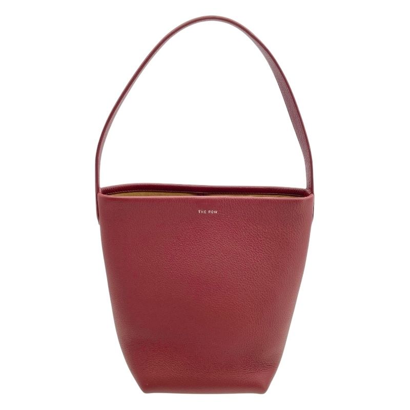 The Row Park Tote Small in Wine Red Leather - Exquisite Craftsmanship