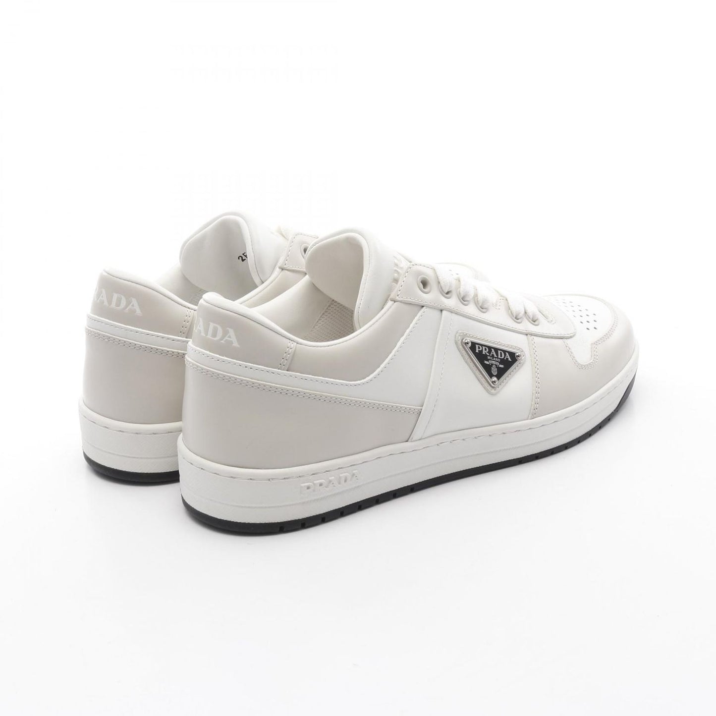 PRADA Downtown Sneakers - Exquisite Leather Craftsmanship