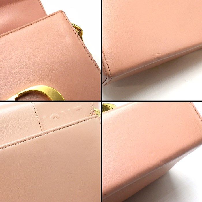 Dior 30 Montaigne Box Micro Shoulder Bag in Rose Devan