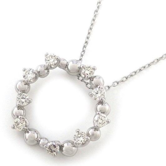 Exquisite Round Diamond Necklace in Platinum - 0.25ct