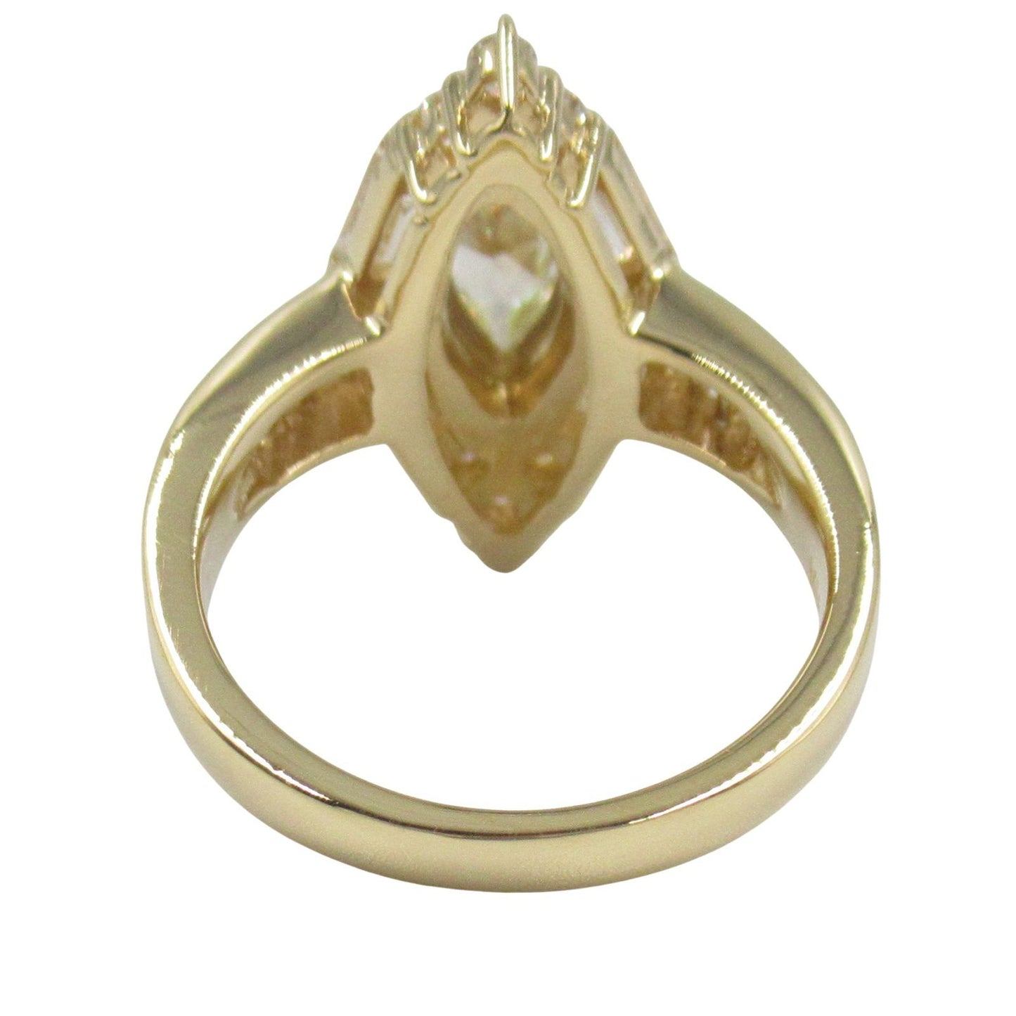 Exquisite K18 Yellow Gold Diamond Ring - 0.644ct Luxury Jewelry