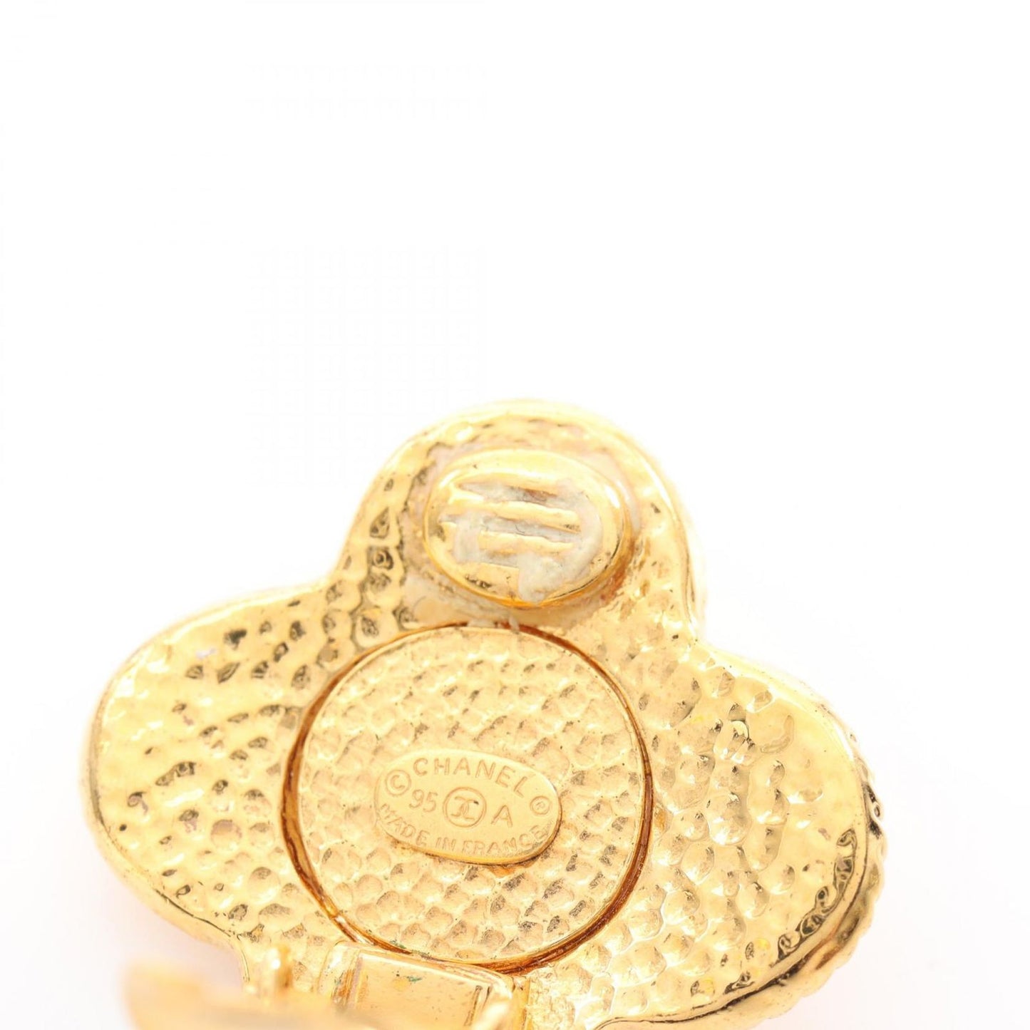 CHANEL Coco Mark Gold Earrings - Exquisite Luxury Accessory