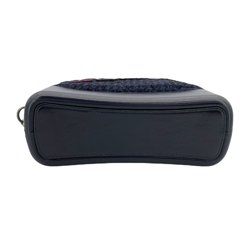 CHANEL Gabrielle De Chanel Medium Hobo Bag in Navy Tweed