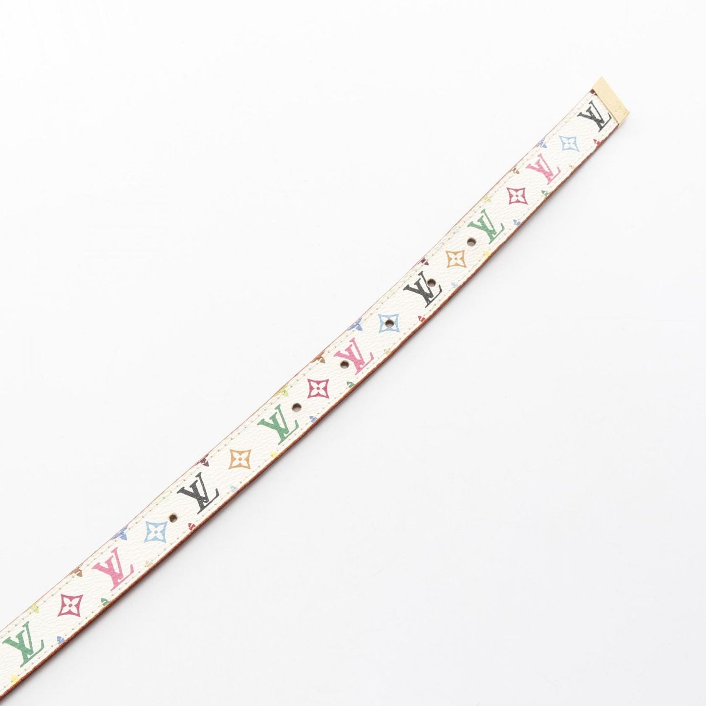 LOUIS VUITTON Monogram Multicolor Belt - Exquisite Craftsmanship