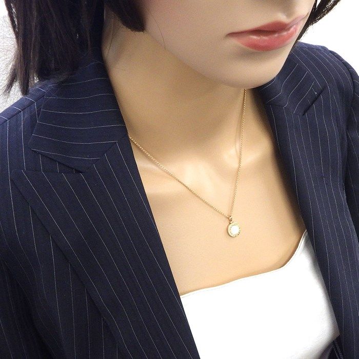 BVLGARI Bvlgari Necklace in K18 Pink Gold with White Shell