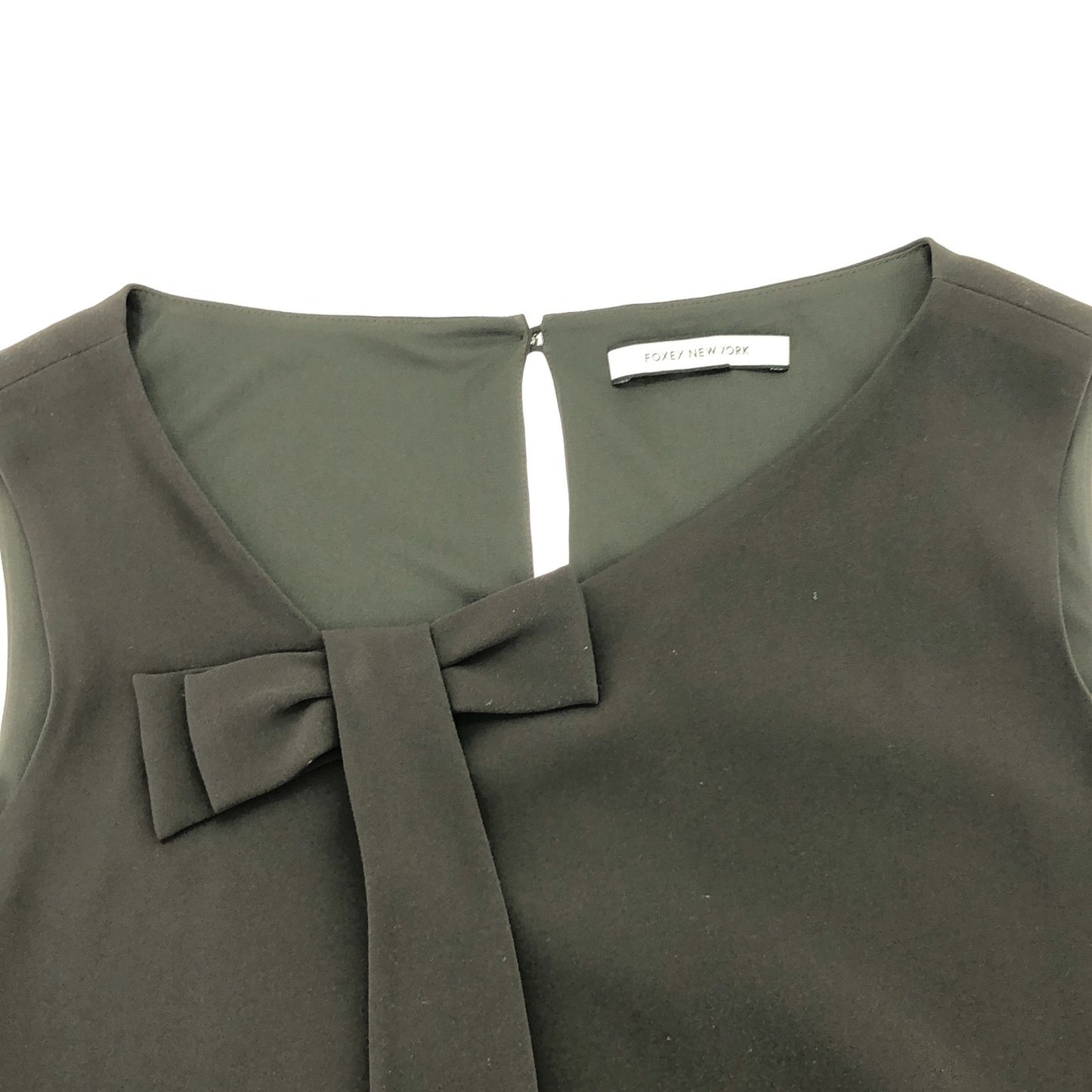 FOXEY NEW YORK Elegant Brown Dress - Timeless Sophistication