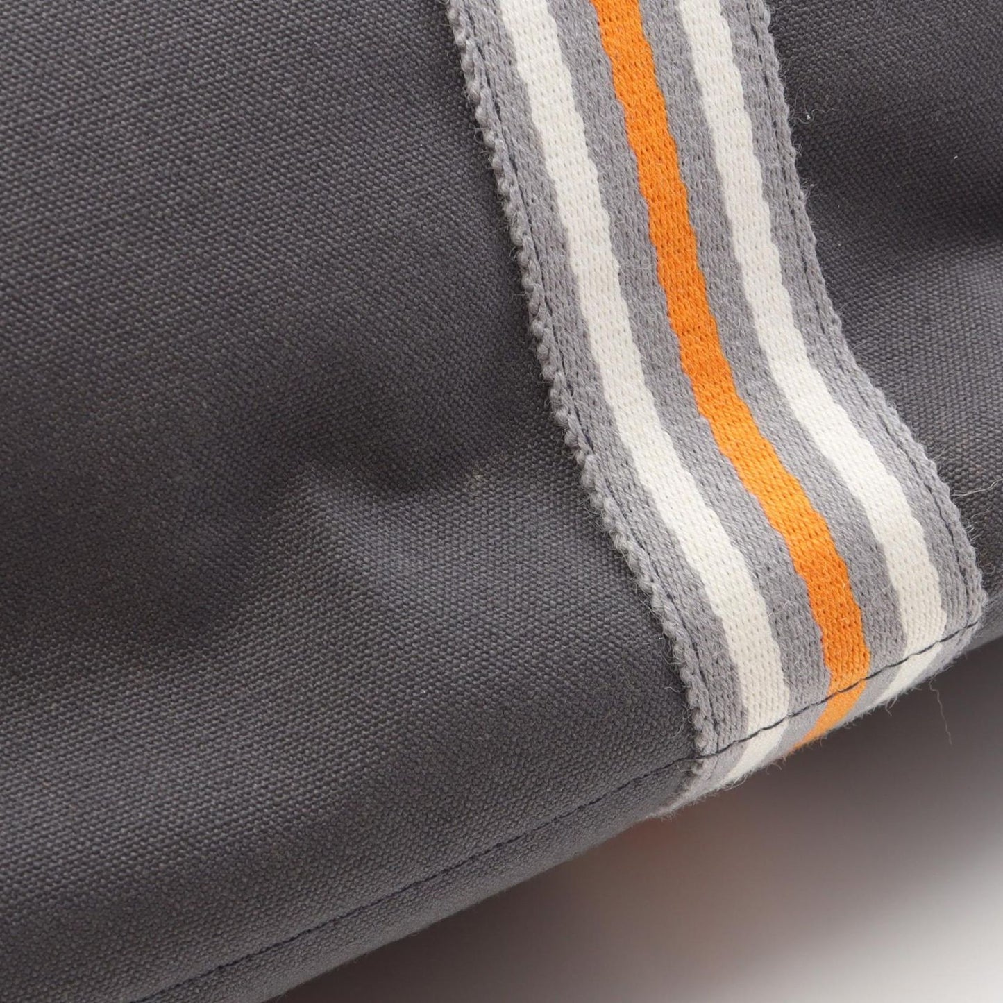 HERMES Foolto MM Tote Bag in Gray Canvas - Timeless Elegance