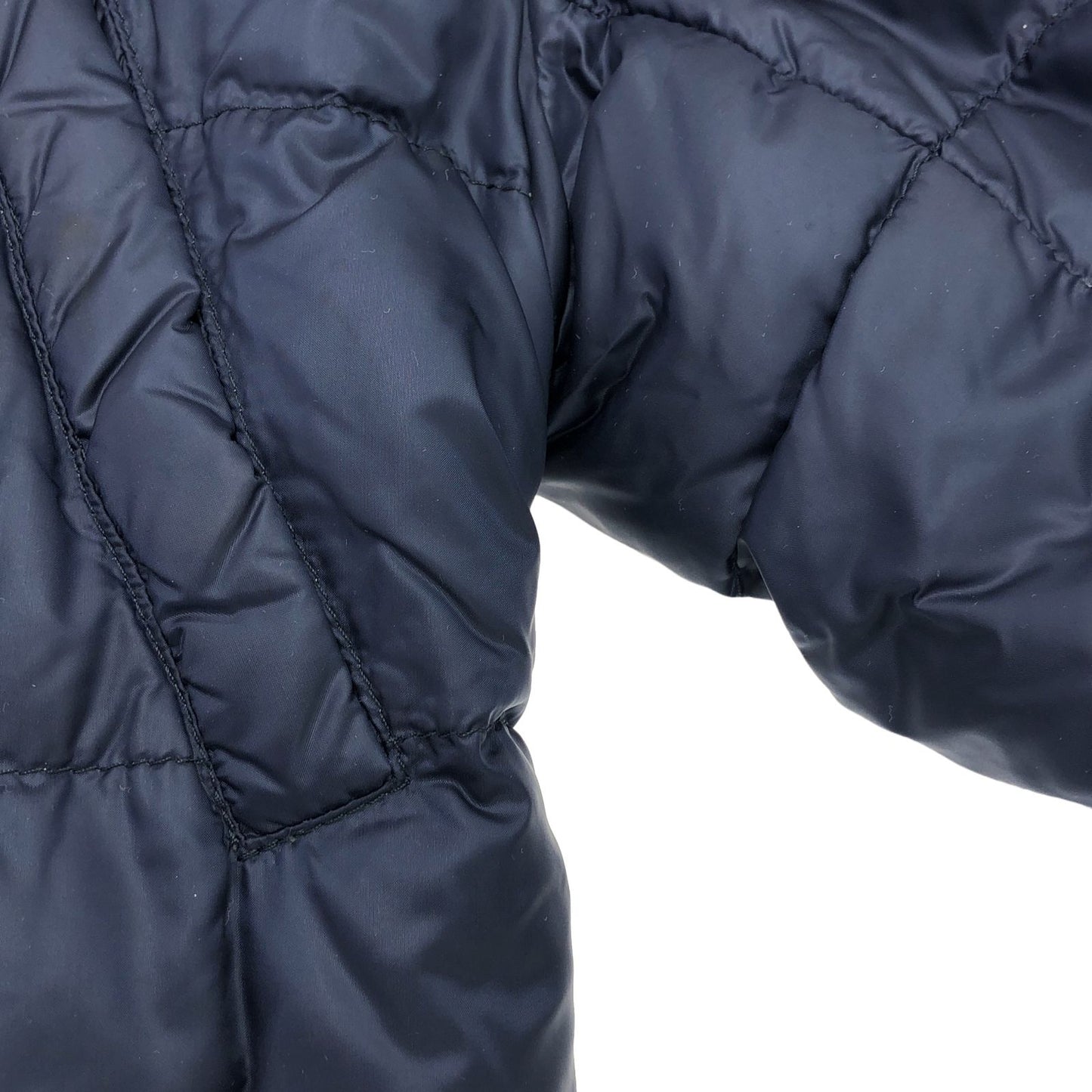 MONCLER Navy Down Coat - Exquisite Craftsmanship & Timeless Style