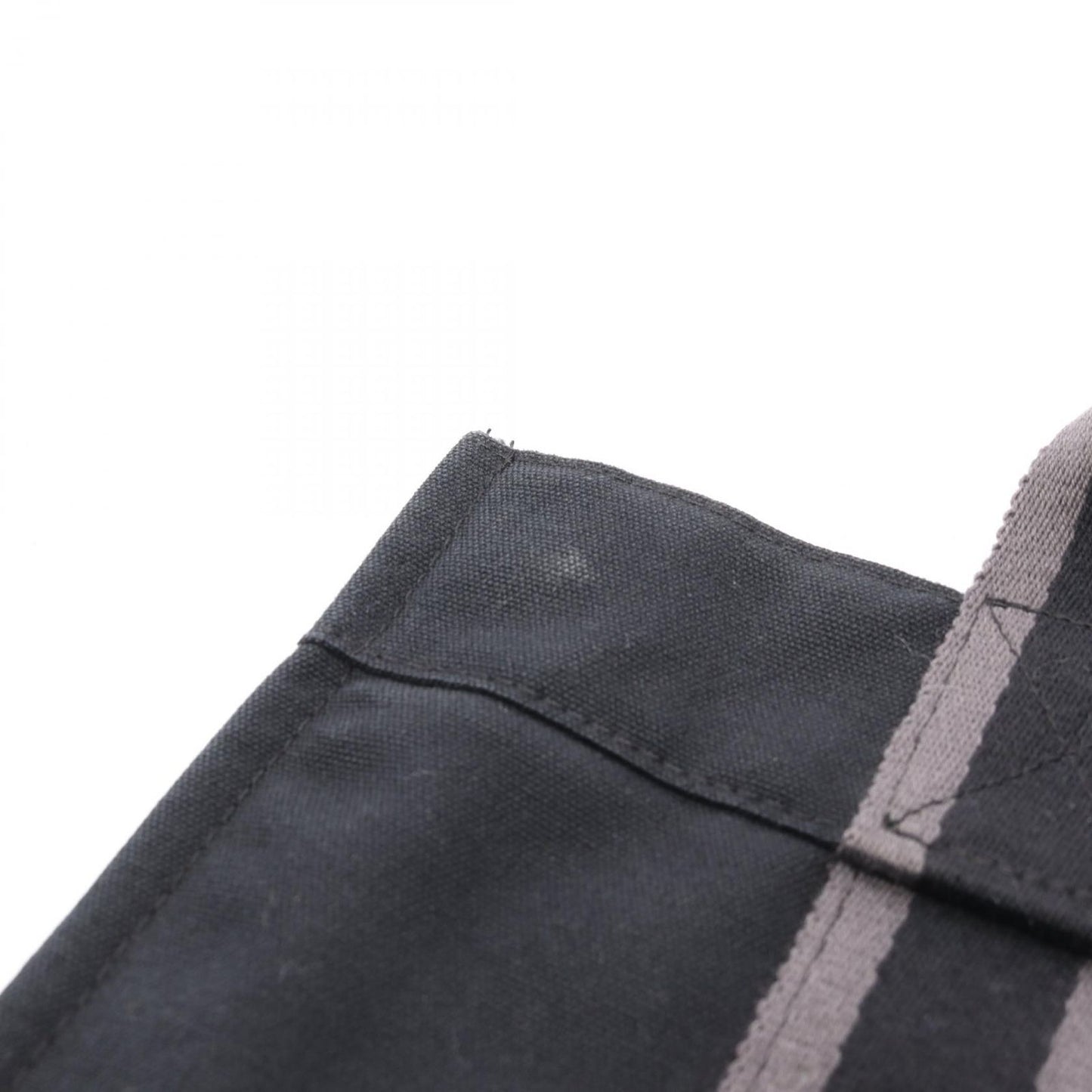 HERMES Foolto PM Tote Bag in Black Canvas - Timeless Elegance