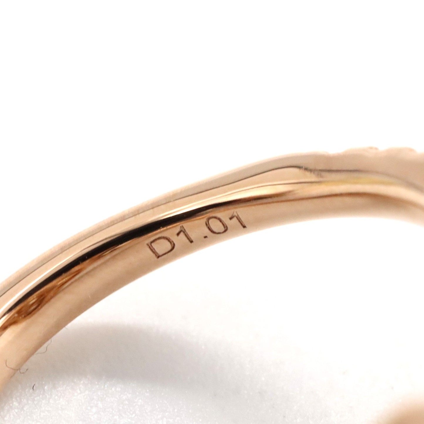 Exquisite K18PG Diamond Ring - 1.01ct Luxury Jewelry