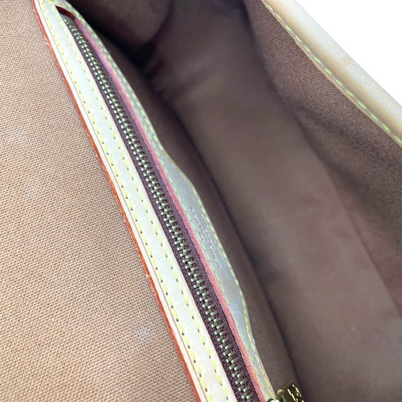 Louis Vuitton Monogram Saloniere Shoulder Bag - Brown