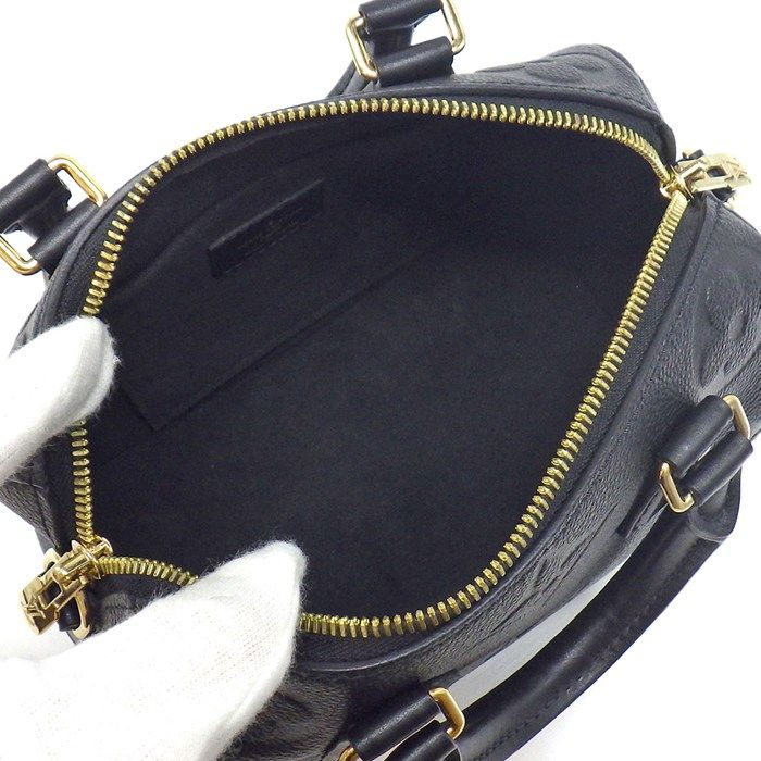 Louis Vuitton Speedy Bandoulière 20 Handbag - Noir Monogram Empreinte
