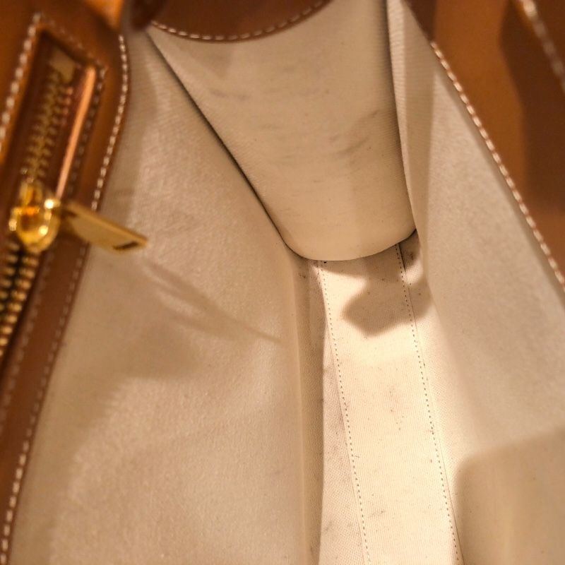 CELINE Small Vertical Calfskin White Unisex Shoulder Bag