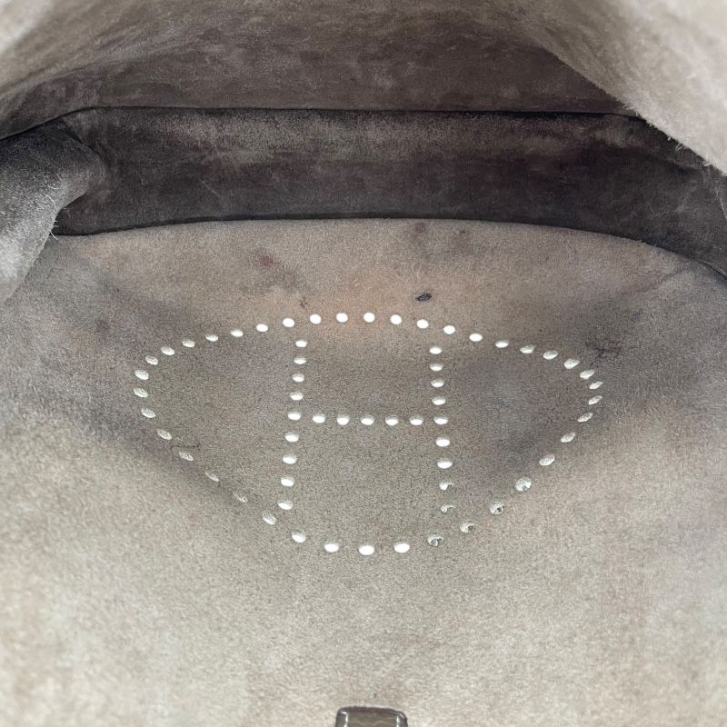 HERMES Evelyne 3GM in Etoupe with Silver Hardware - Timeless Elegance