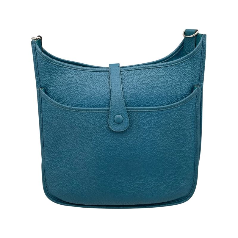 HERMES Evelyne III GM Cobalt Togo Leather Shoulder Bag