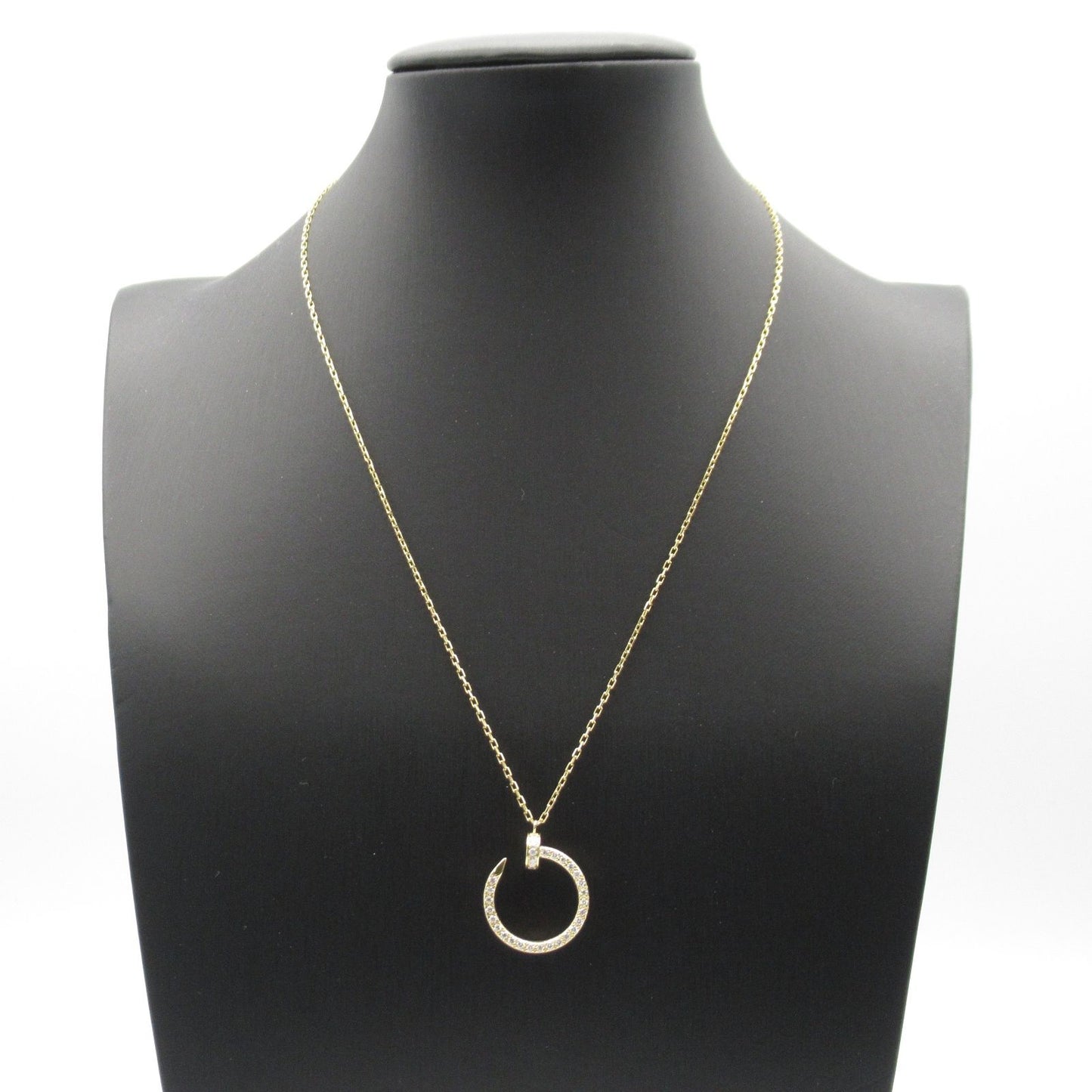 CARTIER Juste un Clou Diamond Necklace in 18K Yellow Gold