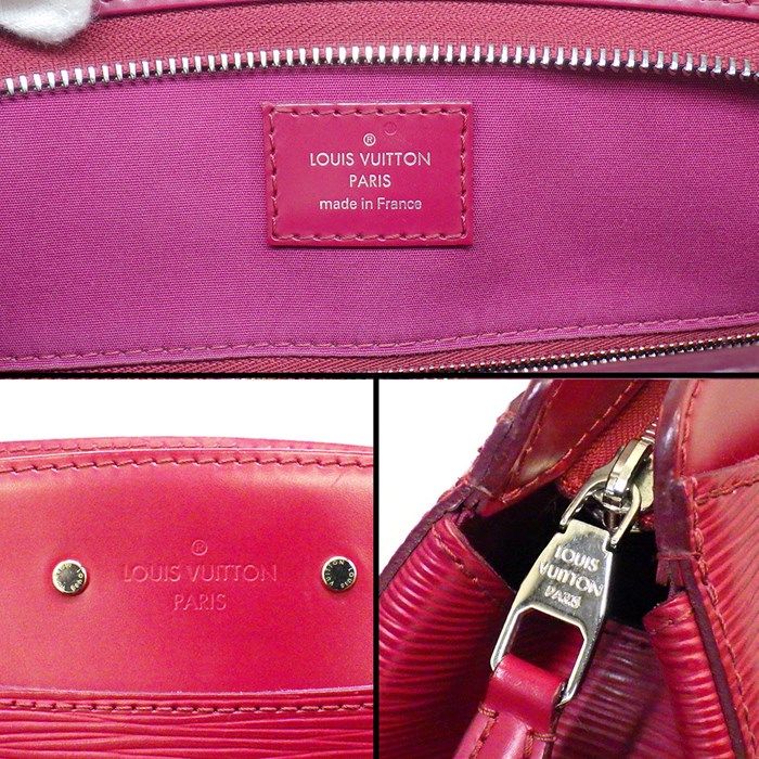 Louis Vuitton Suflo MM Handbag in Fuchsia Epi Leather - 2016