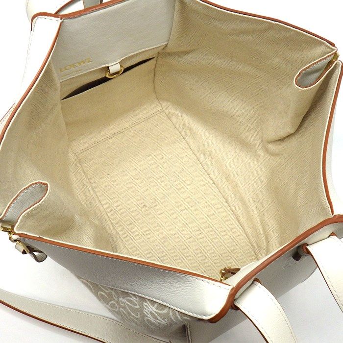 LOEWE Hammock Small Handbag in Ecru & Soft White - Exquisite Craftsmanship