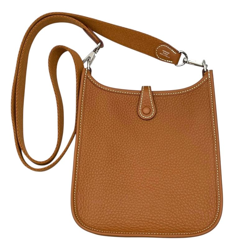 HERMES Evelyne TPM Gold & Silver Hardware - Exquisite Luxury Shoulder Bag