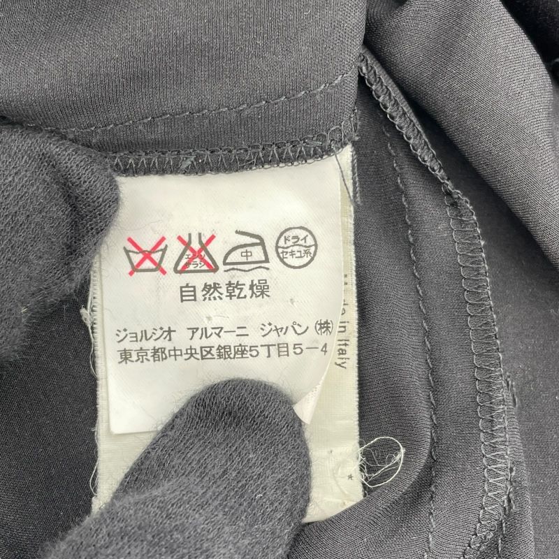 Emporio Armani Black Silk Blouse - Timeless Elegance