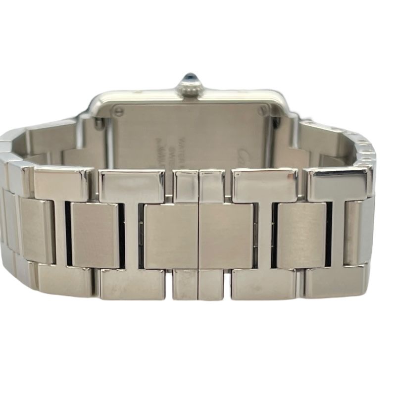 Cartier Tank Solo SM W5200013 White SS Quartz Ladies Watch