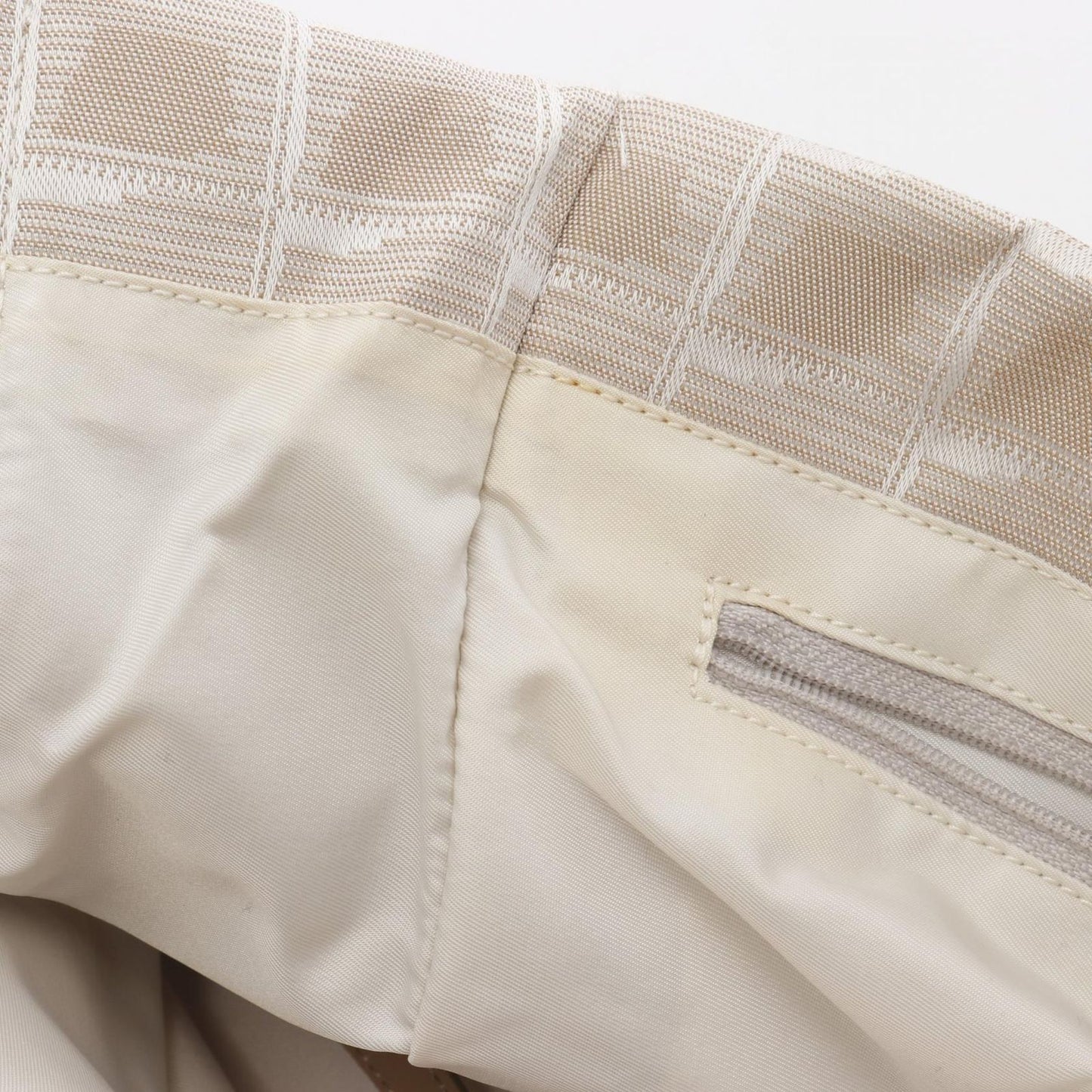 CHANEL Beige Leather New Travel Line MM Tote Bag - Timeless Elegance