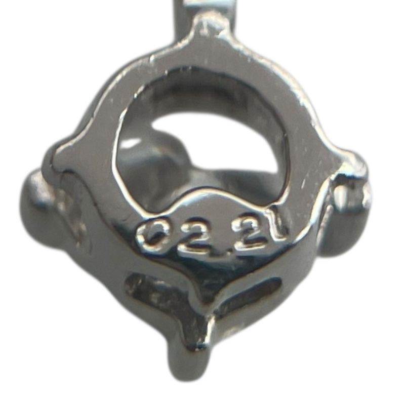 Exquisite K18WG & Pt900 Diamond Earrings - 0.4ct Total Weight