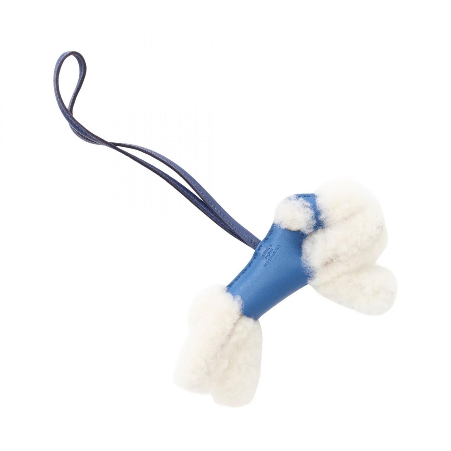 HERMES Buddy Charm in Blue France & Blue Saphir - Exquisite Craftsmanship