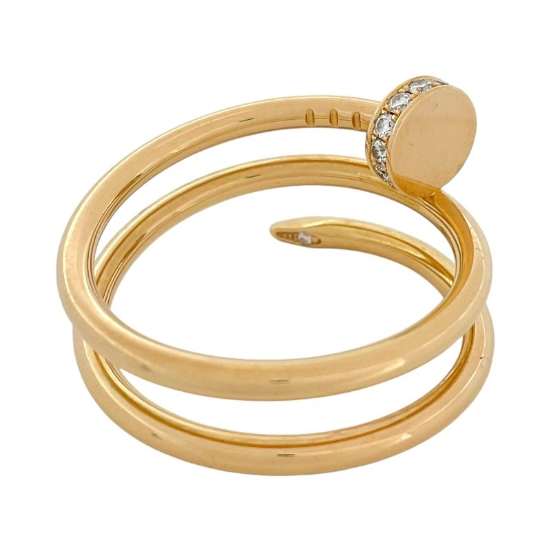 Cartier Juste un Clou Diamond Ring SM in 18K Pink Gold