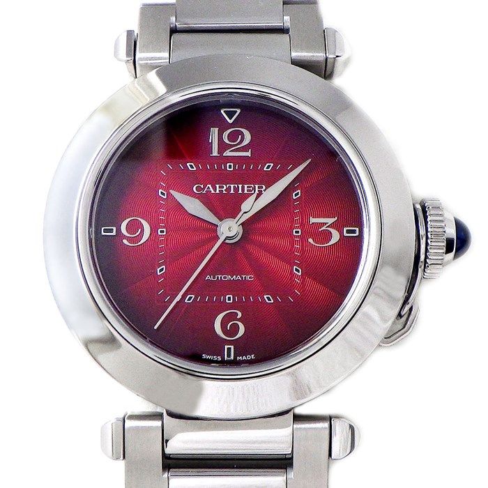 Cartier Pasha de Cartier WSPA0031 Automatic Watch with Red Dial