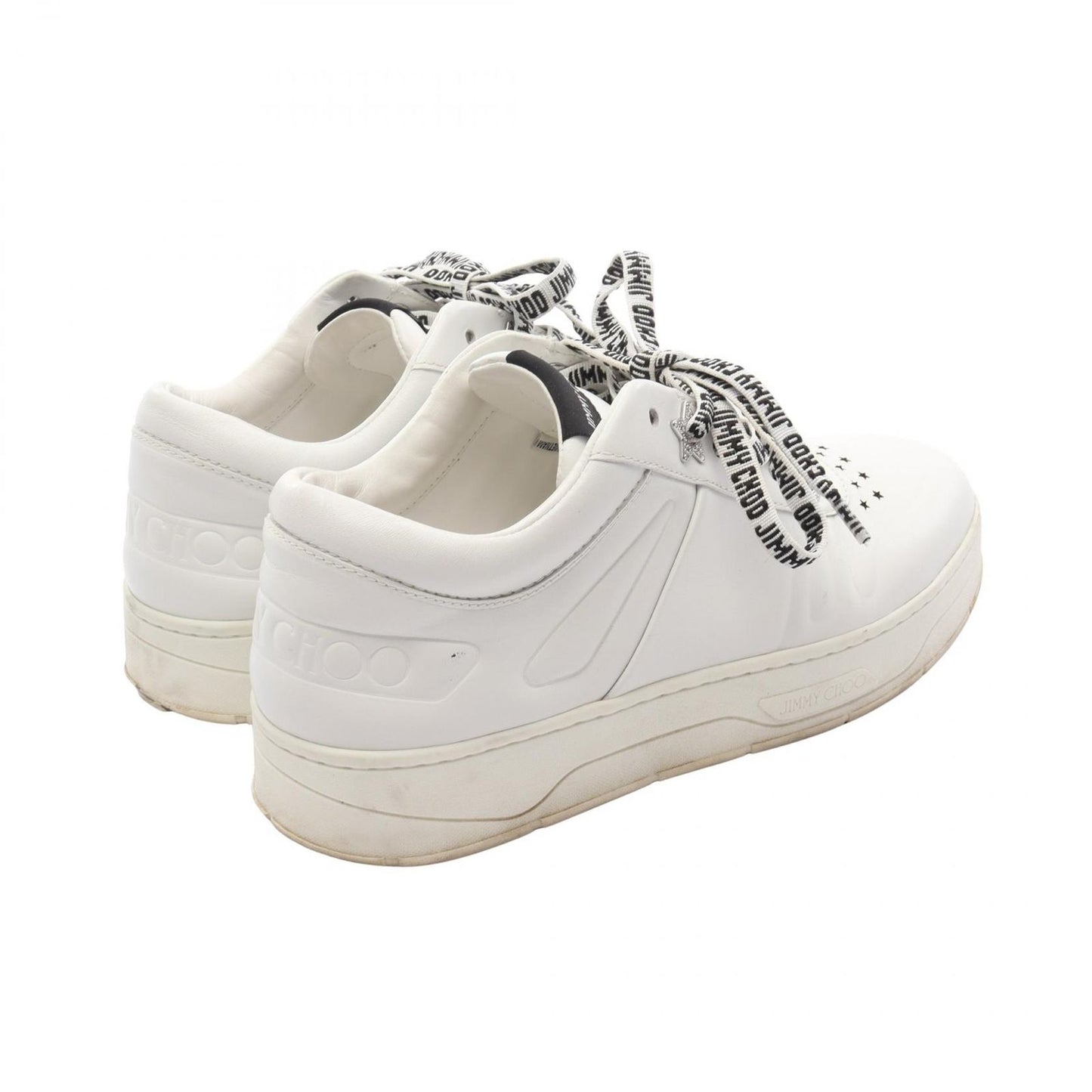Jimmy Choo Hawaii Sneakers in White Leather - Timeless Elegance