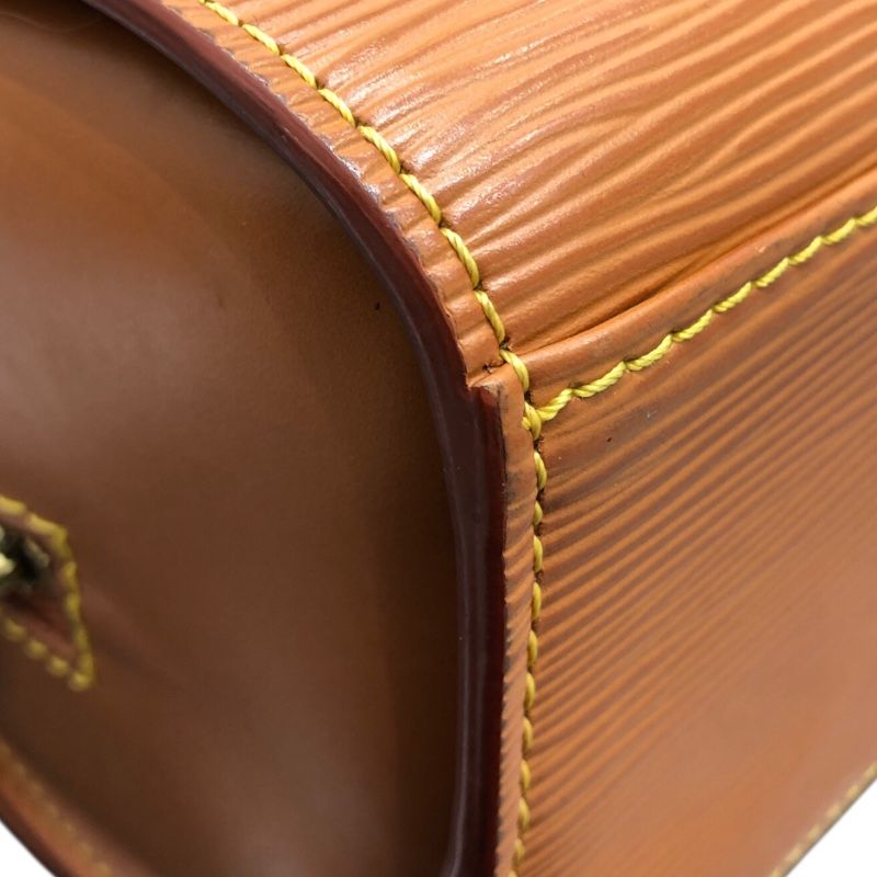 Louis Vuitton Ponchette M52058 Brown Epi Leather Handbag