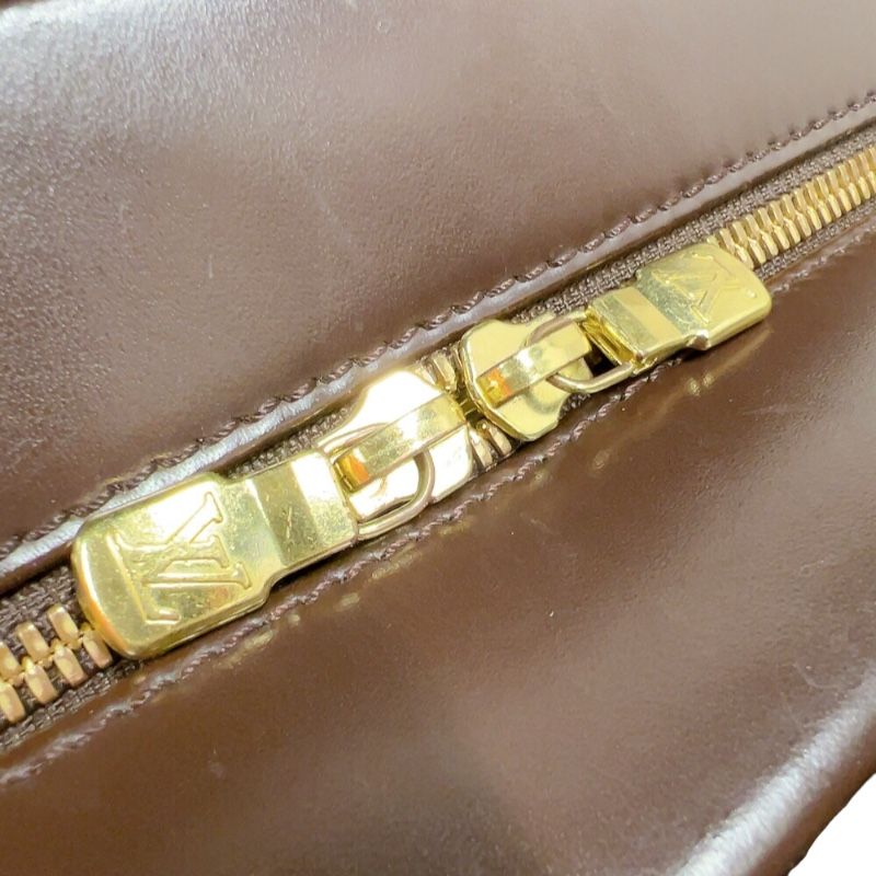 Louis Vuitton Saria Oriental Handbag - Brown Damier with Gold Hardware